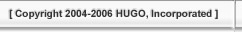 �q���[�S ���쌠 Copyright 2004-2006 HUGO, Incorporated